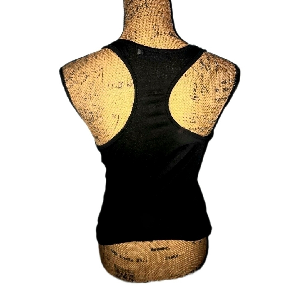 Fancyqube Tank Mickey Heart Hands Racerback Love - Picture 3 of 4